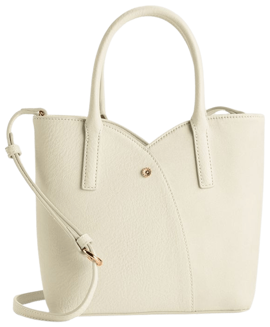 Tulip Mini Shoulder Bag - Ivory