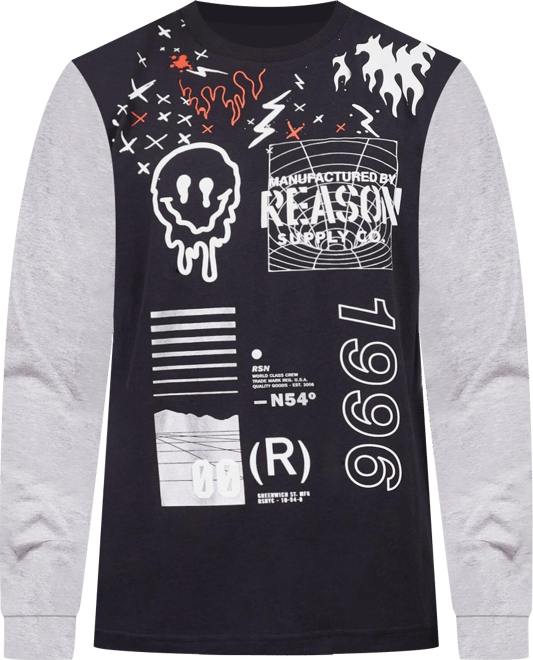 Men's Big and Tall Brent Long Sleeve T-shirt