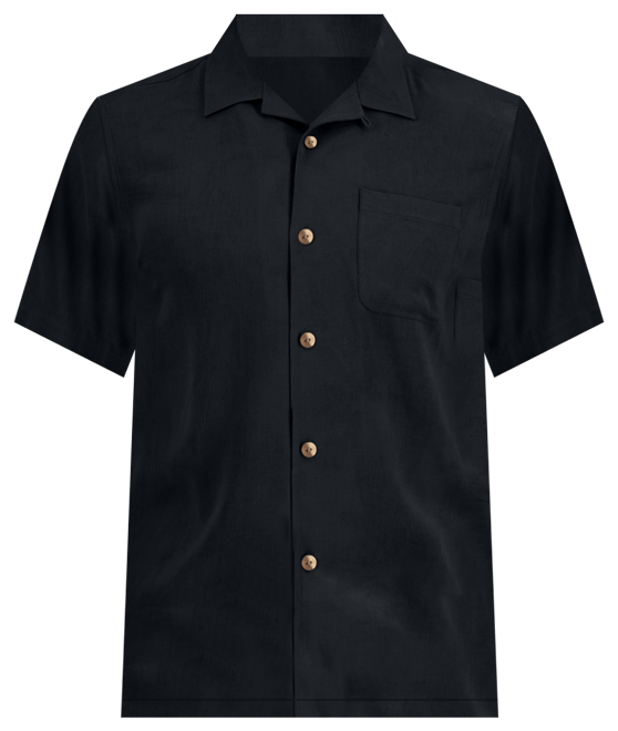 Men's Al Fresco Tropics Silk Short-Sleeve Shirt