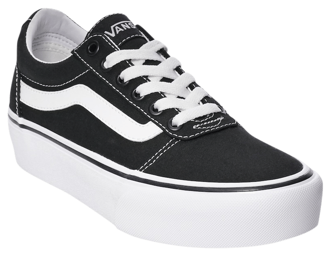 Vans ward platform 2025 canvas zapatillas mujer