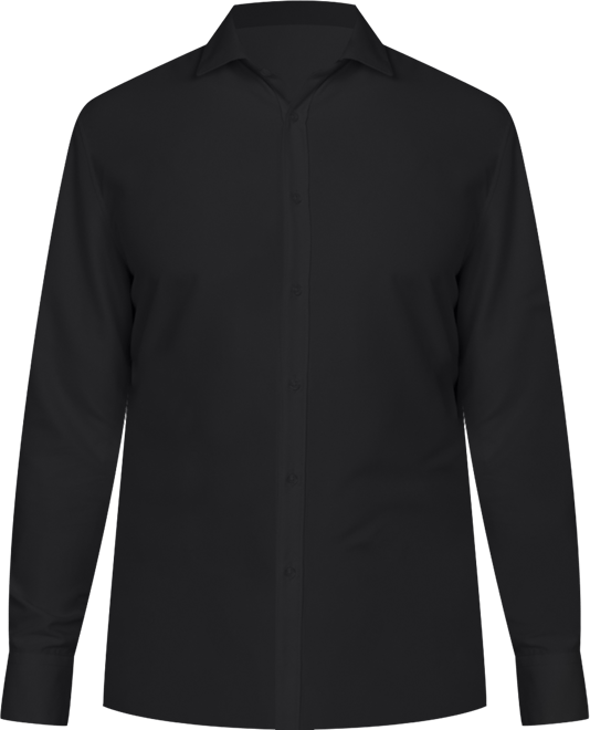 Men's Solid Performance Stretch Cooling Comfort Dress Shirt