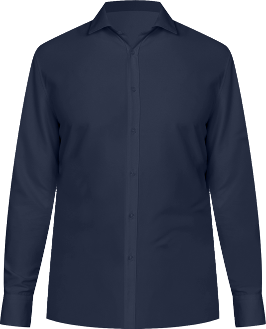 Men's Solid Performance Stretch Cooling Comfort Dress Shirt