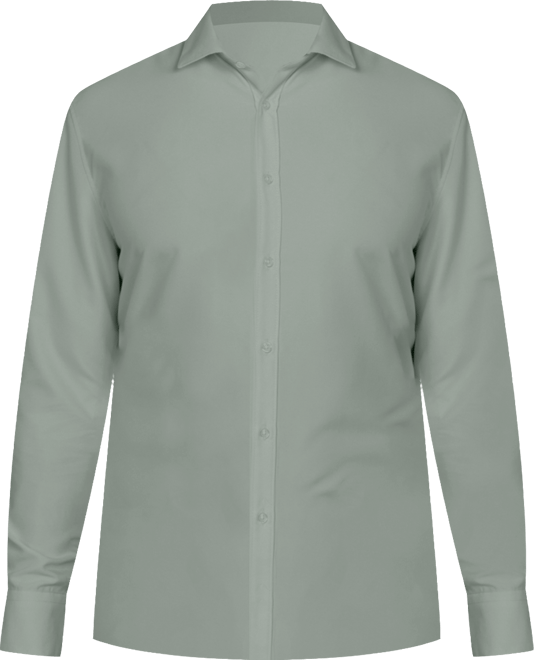 Men's Solid Performance Stretch Cooling Comfort Dress Shirt