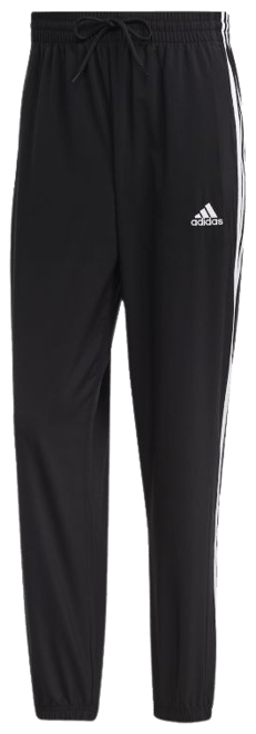 adidas Men's AEROREADY Essentials Tapered Cuff Woven 3-Stripes Pants,  Legend Ink, X-Small at  Men's Clothing store