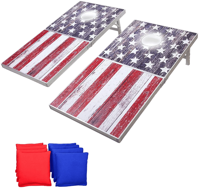 GoSports 4' x 2' LED Folding Cornhole Set | Dick's Sporting Goods