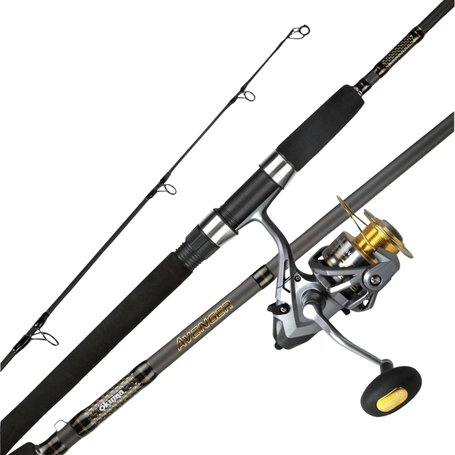 okuma avenger bait feeder b series spinning reels Reel Built with durable components and refined engineering Okuma AV-BF-701MH-6000 Avenger Baitfeeder Spinning