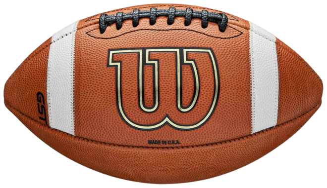 Wilson GST アメリカンフットボール オフィシャルサイズ コンポジット Wilson GST Composite Football – Midway Sports