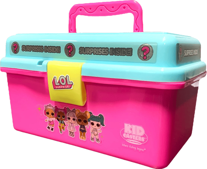 [ラブデリック]L.O.L. ラックオブラブ DC ビニール保管 Kid Casters LOL Tackle Box with Surprise | Dick's Sporting Goods