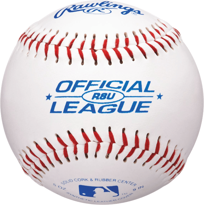 Lot De 8 Balles De Baseball Rawlings OLB3 - Taille Officielle - Usage Récréatif - Neuf (Boîte Ouverte)