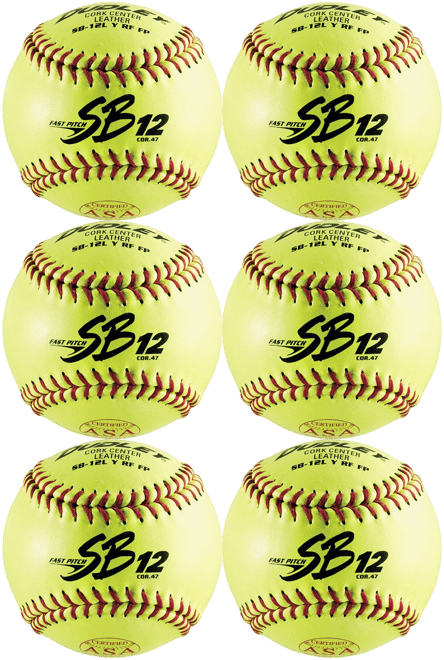 Dudley 12” USA/NFHS SB12 Fastpitch Softballs - 6 Pack | Dick's