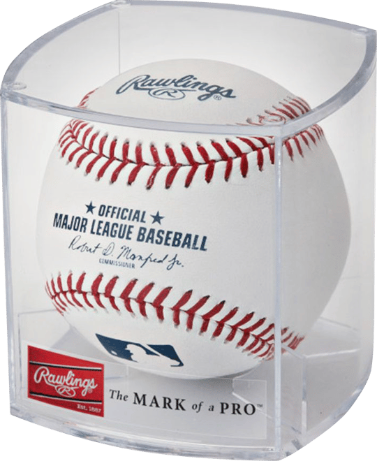 MLB - MLBセット Rawlings MLB Official Game Baseball w/ Display Case | Dick's