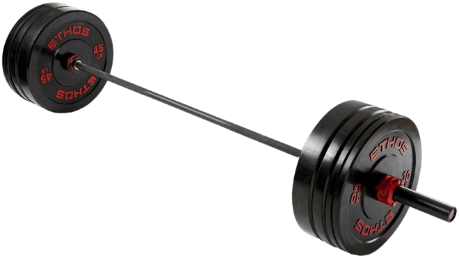 ETHOS 10 lb. Olympic Rubber Bumper Plate