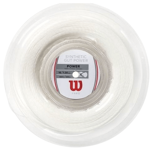 Wilson Nxt Power 16 - 200m Reel White Ga Wilson NXT Power 16