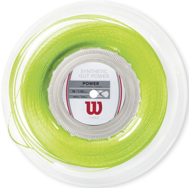 Wilson Synthetic Gut Power 16 Tennis String – 200M Reel | Dick's