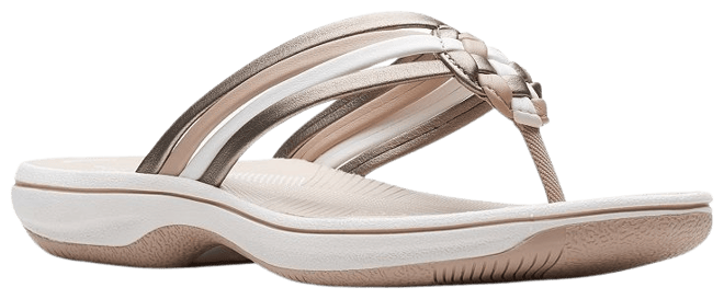 Kohls clarks flip online flops