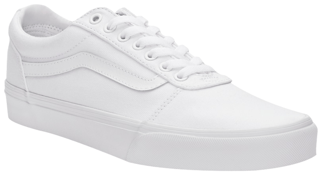 Vans ward men's skate cheap shoes white