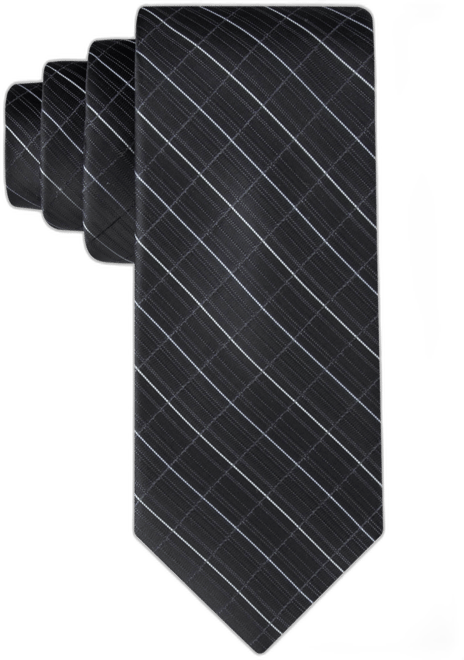 Men's Etched Windowpane Tie