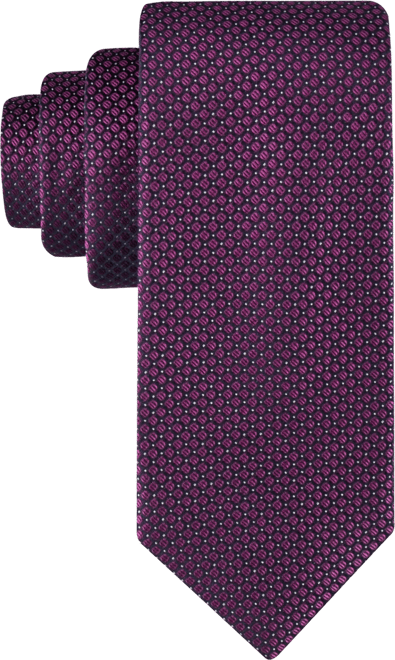 Men's Steel Micro-Dot Solid Tie