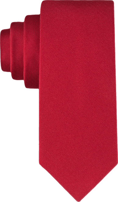 Men's Silver-Spun Solid Tie