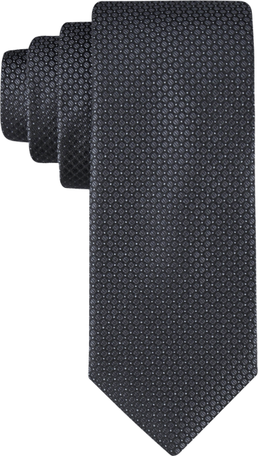 Men's Steel Micro-Dot Solid Tie