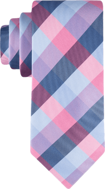 Men's Buffalo Plaid Tartan Tie