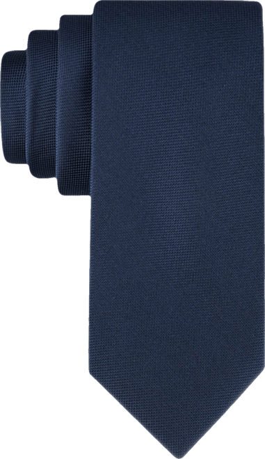 Men's Silver-Spun Solid Tie