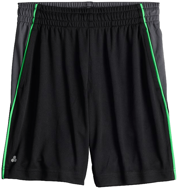 tek gear, Bottoms, Boys Tek Gear Drytek Athletic Shorts Size Medium 12  Black With Gray