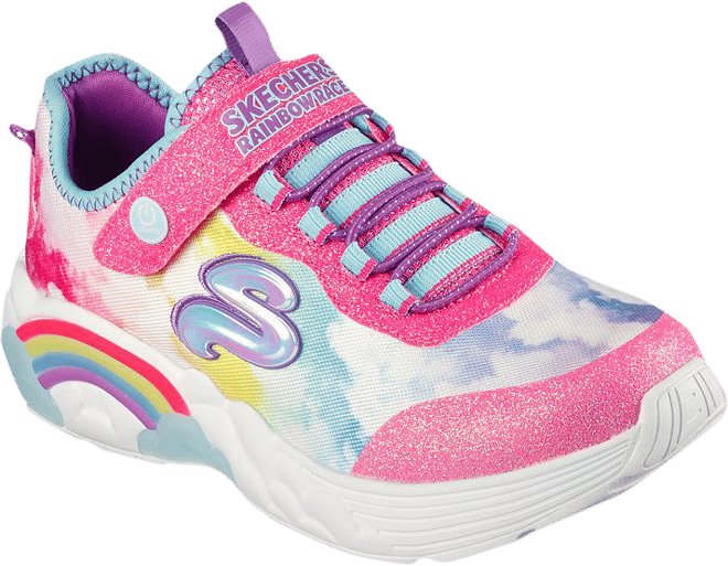 afvisning plast Bevidst Skechers® Rainbow Racer Girls' Light Up Shoes