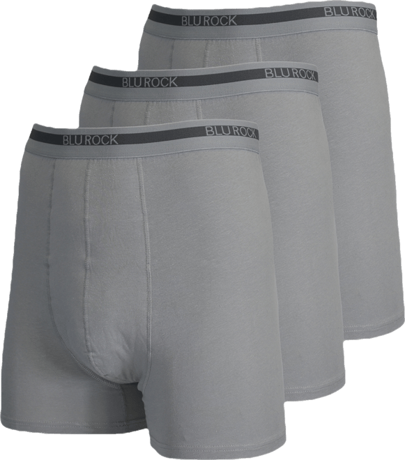 Men's Stretch Cotton Boxer Briefs Underwear, Pack of 3