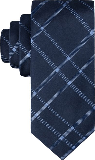 Men's Stitch Plaid Tie