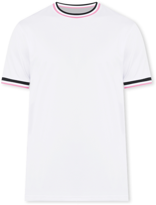 Men's Slim-Fit Tipped Performance T-Shirt