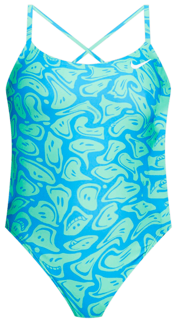 Nike Swim HydraStrong Women's Lace-Up Tie-Back One-Piece Swimsuit