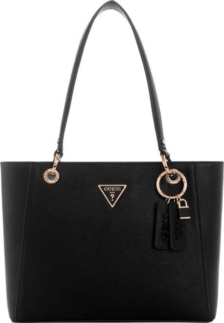 GUESS Noelle Small Double Compartment Top Zip Tote Bag - Macy's