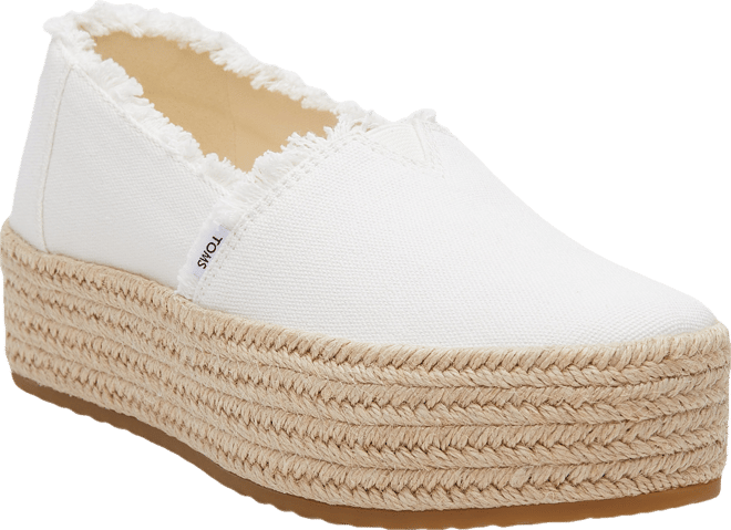 Women's Valencia Canvas Platform Espadrilles