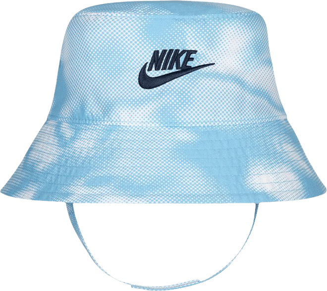 blue nike bucket hat