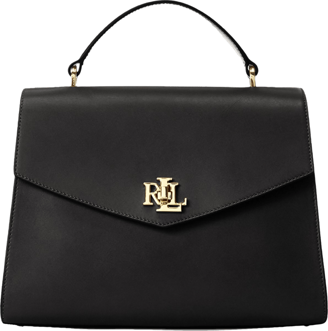 【LAUREN RALPH LAUREN】Farrah トップハンドル レザー バッグ Lauren Ralph Lauren Farrah Medium Leather Top-Handle Satchel