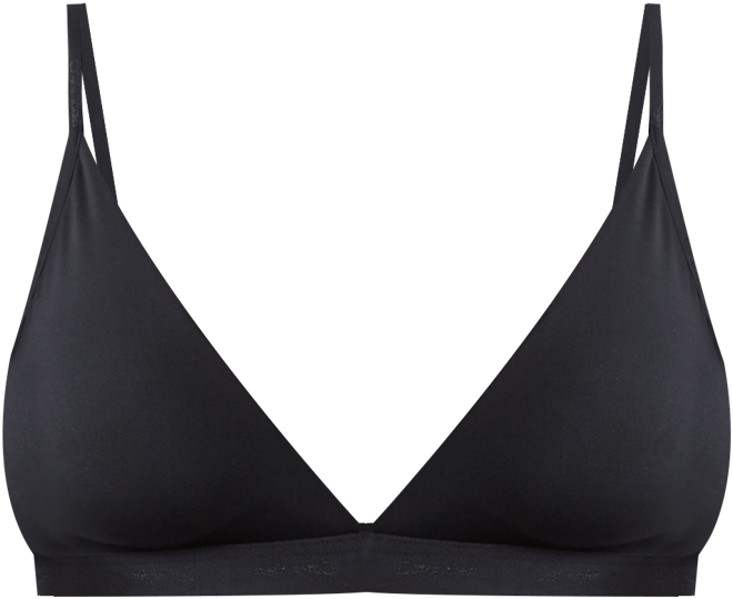 Women's Form To Body Lightly Lined Triangle Bralette QF6758