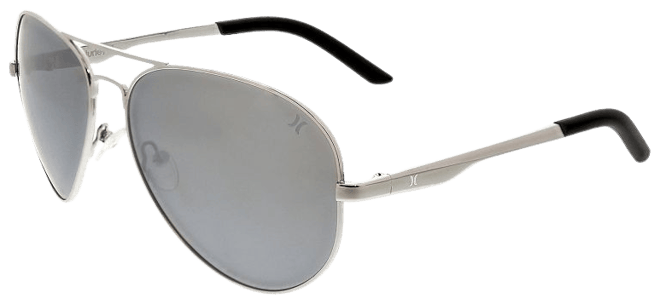 Men's Hurley Traveler 60mm Aviator Polarized Sunglasses