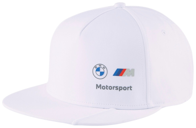 PUMA BMW M Motorsport Flat Brim Cap