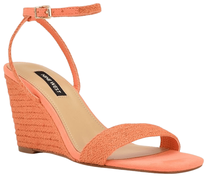 Nine west hot sale wedge pumps