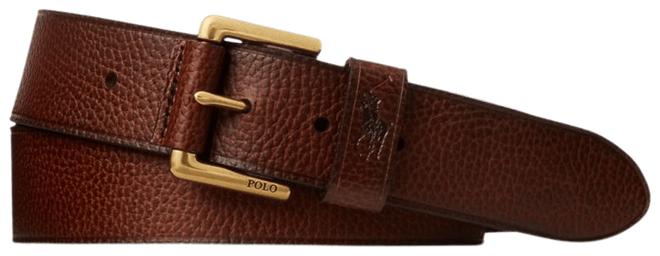Polo Ralph Lauren Signature Pony Leather Belt | Bloomingdale's