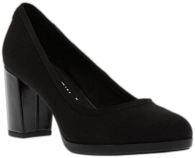 Women's Castana Round Toe Block Heel Pumps