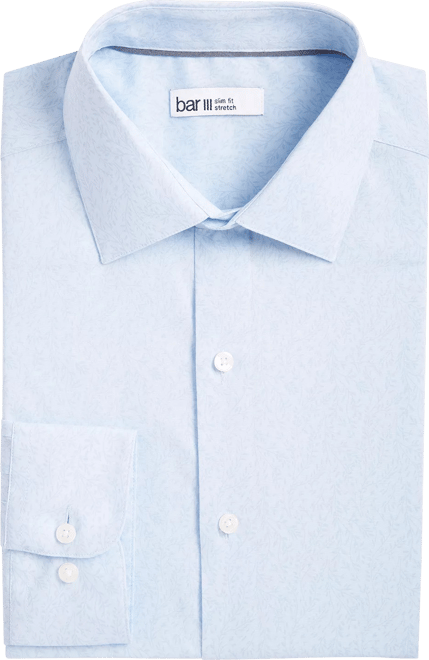 Slim Fit Men's Vine Print Dress Shirt, Created for Macy's