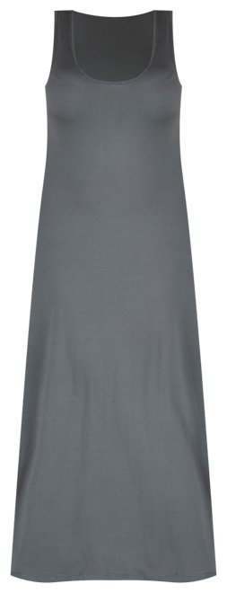 Plus Size Simple A-line Tank Maxi Dress