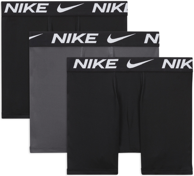 Nike Dri-FIT Essentials Big Kids' Boxer Briefs (3-Pack)