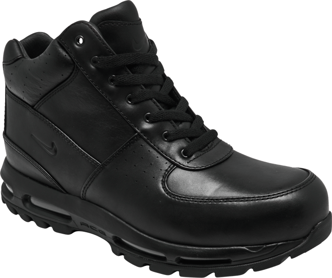 Black nike boots online