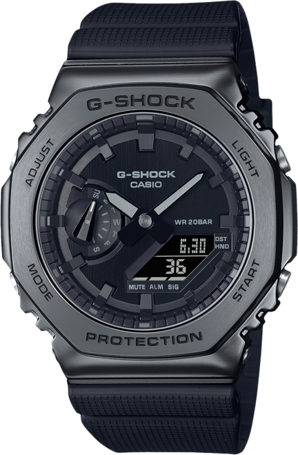 GA2100-1A4 | Black Analog-digital Watch - G-SHOCK | CASIO