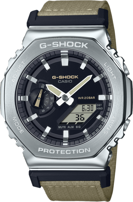 G shock best sale tan watch