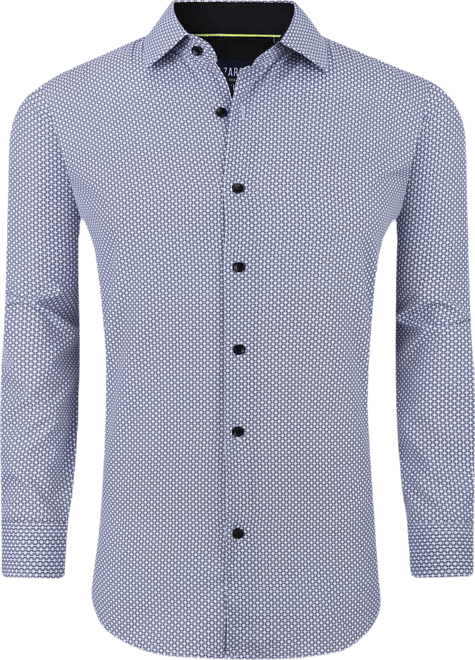Men's Geometric Four-Way Stretch Button Down Shirt