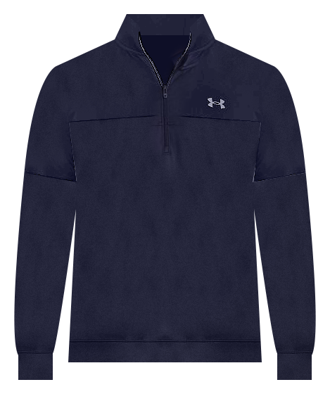 Under Armour Men's Navy Cleveland Indians Novelty Performance Polo